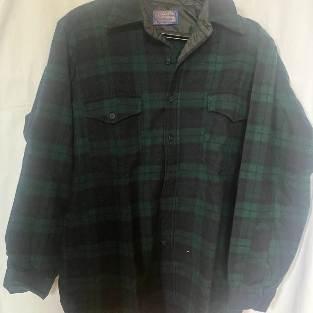 Vintage Pendleton Blackwatch 100% wool made in USA Sz 16/12